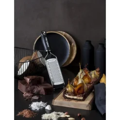 MICROPLANE Râpe Gros Grains Gourmet Noir* Râpes À Fromage|Râpe À Légumes
