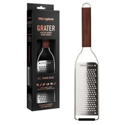 MICROPLANE Râpe Gros Grains Master Manche en Bois* Râpes À Fromage|Râpe À Légumes