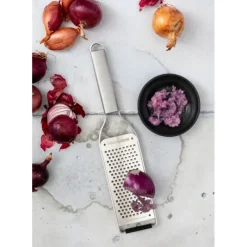 MICROPLANE Râpe Gros Grains Professional Inox* Râpes À Fromage|Râpe À Légumes