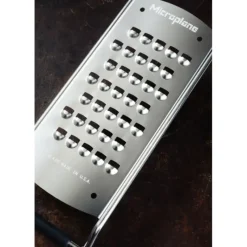 MICROPLANE Râpe Très Gros Grains Gourmet Noir* Râpes À Fromage|Râpe À Légumes