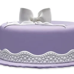 PATISDECOR Ruban Pate à Sucre Bulles 1,25 m x H 3 cm (x2) Patisdécor* Décoration Comestible