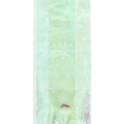 WILTON Sachet Bonbon Irisé Flocon de Neige 11 x 23,5 cm avec Attaches Sachet (x10)* Emballage Alimentaire
