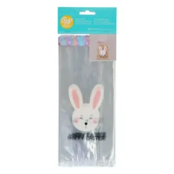 WILTON Sachet Bonbon Lapin de Pâques (x20)* Emballage Alimentaire