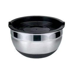 BAUMALU Saladier Inox avec Couvercle Ø 24 cm* Servir, Présenter|Culs De Poule