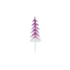 MALLARD FERRIERE Sapin Blanc et Fuchsia Volume x144* Décoration Gâteau