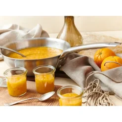 DE BUYER Sauteuse Bombée Inox Ø 24 cm Alchimy* Sauteuses