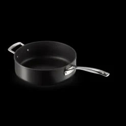 LE CREUSET Sauteuse Bord Droit 28 cm Antiadhérente Les Forgées* Sauteuses