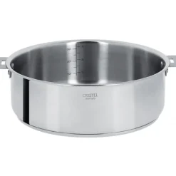 CRISTEL Sauteuse Casteline Ø 24 cm Manche Amovible Inox* Sauteuses