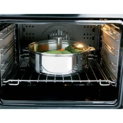 CRISTEL Sauteuse Casteline Ø 24 cm Manche Amovible Anti-Adhésive Inox* Sauteuses