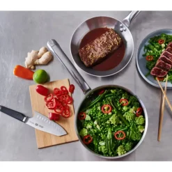 DE BUYER Sauteuse Droite Inox Ø 28 cm Alchimy* Sauteuses