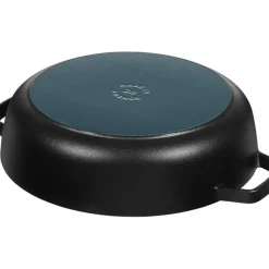STAUB Sauteuse en Fonte Chistera 28 cm Noir* Sauteuses