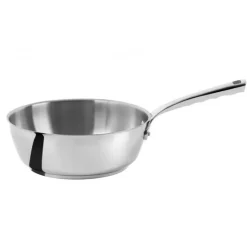 DE BUYER Sauteuse Inox ø24 cm Milady* Sauteuses
