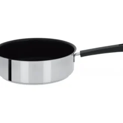 CRISTEL Sauteuse Mutine Ø 26 cm Manche Fixe Anti-Adhésive Inox* Sauteuses