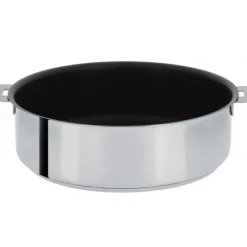 CRISTEL Sauteuse Mutine Ø 22 cm Manche Amovible Anti-Adhésive Inox* Sauteuses