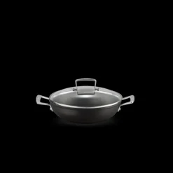 LE CREUSET Sauteuse Provençale 24 cm Anti-Adhérente avec couvercle Les Forgées* Sauteuses