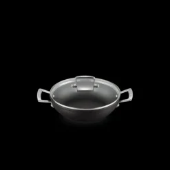 LE CREUSET Sauteuse Provençale 24 cm Anti-Adhérente avec couvercle Les Forgées* Sauteuses
