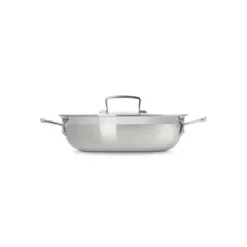 LE CREUSET Sauteuse Provençale en Inox et Couvercle 30 cm* Sauteuses