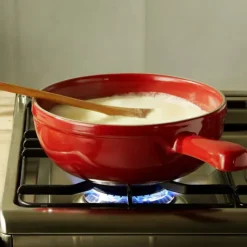 EMILE HENRY Service à Fondue en Céramique Ø 24 cm Grand Cru* Appareil À Raclette, Appareil À Fondue