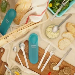 KUPPELS Set 4 Couverts Nomades + Étui* Couverts