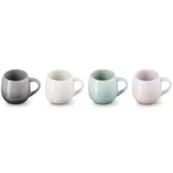 LE CREUSET Set 4 Mugs en Céramique Cocon 320 ml* Vaisselle