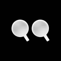 LE CREUSET Set 2 Mugs en Céramique Motifs Cœur 350 ml* Vaisselle