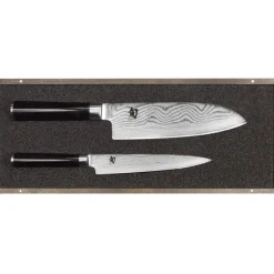 KAI Set Couteau Santoku et Couteau Universel Shun Classic Damas* Couteau Santoku|Couteau Japonais