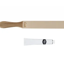 KAI Set Cuir à Rasoir et Crème de Polissage Kaï* Affûtage Aiguiseur