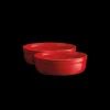 EMILE HENRY Set de 2 Ramequins à Crème Brûlée en Céramique Ø 12 cm Grand Cru* Vaisselle|Plat De Cuisson