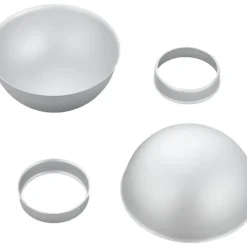 WILTON Set de Moules à Gâteau Ballon de Basket* Cercle À Patisserie|Moules À Gâteaux