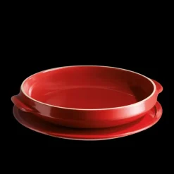 EMILE HENRY Set Moule à Tarte Tatin en Céramique Ø 33 cm Grand Cru* Plat De Cuisson|Moules À Gâteaux