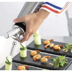 MASTRAD Siphon Professionnel 0,5L* Siphons & Cartouches