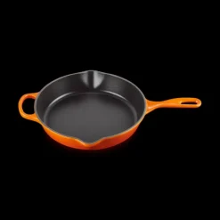 LE CREUSET Skillet Rond Profond 26cm en Fonte Volcanique* Grills|Poêles