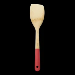 PEBBLY Spatule de Cuisine Bambou 30 cm Rouge* Spatules