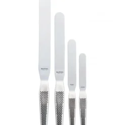 GLOBAL Spatule de Cuisine Inox Plate 11 x 2,5 cm* Spatules|Ustensiles Pâtisserie