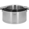 CRISTEL Série de 4 Casseroles + Poignée Strate Amovible Inox* Casseroles
