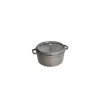 STAUB Cocotte Fonte Ronde 14 cm Gris Graphite 0,8 L* Cocotte En Fonte