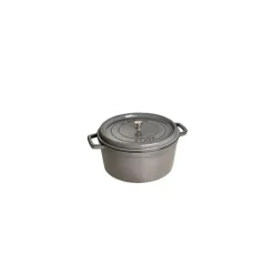 STAUB Cocotte Fonte Ronde 14 cm Gris Graphite 0,8 L* Cocotte En Fonte