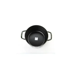 STAUB Cocotte Fonte Ronde 26 cm Vert Basilic Majolique 5,2 L* Cocotte En Fonte