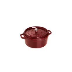 STAUB Cocotte Fonte Ronde 24 cm Grenadine Majolique 3,8 L* Cocotte En Fonte