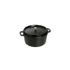 STAUB Cocotte Fonte Ronde 26 cm Noir Mat 5,2 L* Cocotte En Fonte