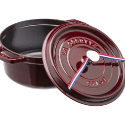 STAUB Cocotte Fonte Ronde 28 cm Grenadine Majolique 6,7 L* Cocotte En Fonte