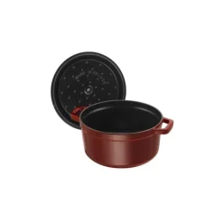 STAUB Cocotte Fonte Ronde 28 cm Grenadine Majolique 6,7 L* Cocotte En Fonte