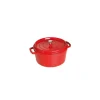 STAUB Cocotte Fonte Ronde 22 cm Rouge Cerise 2,6 L* Cocotte En Fonte