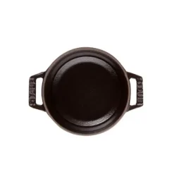 STAUB Cocotte Fonte Ronde 28 cm Noir Mat 6,7 L* Cocotte En Fonte