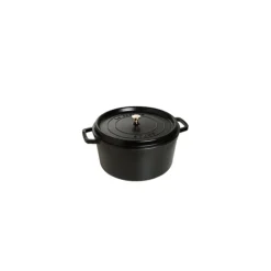 STAUB Cocotte Fonte Ronde 18 cm Noir Mat 1,7 L* Cocotte En Fonte