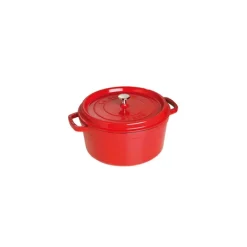 STAUB Cocotte Fonte Ronde 28 cm Rouge Cerise 6,7 L* Cocotte En Fonte