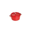 STAUB Cocotte Fonte Ronde 18 cm Rouge Cerise 1,7 L* Cocotte En Fonte