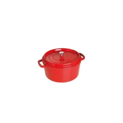 STAUB Cocotte Fonte Ronde 18 cm Rouge Cerise 1,7 L* Cocotte En Fonte