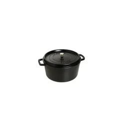 STAUB Cocotte Fonte Ronde 16 cm Noir Mat 1,2 L* Cocotte En Fonte
