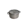 STAUB Cocotte Fonte Ronde 30 cm Gris Graphite 8,35 L* Cocotte En Fonte